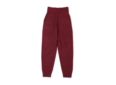 atmos pink Sweat Fuu Setup Knit Pants "Red"