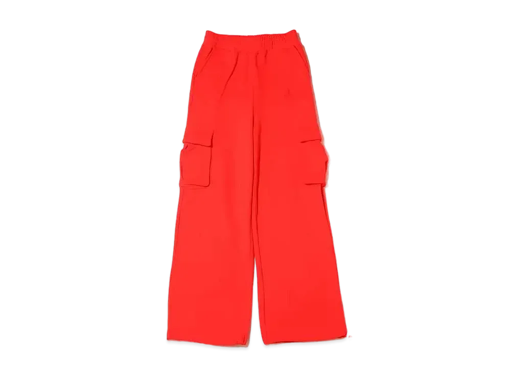 atmos pink Logo-Print Cargo Sweatpants "Red"