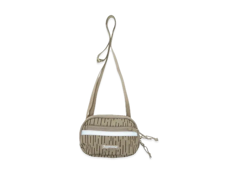 Supreme Mini Side Bag "Tan Raindrop"