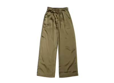 atmos pink Satin Color Pants "Khaki"