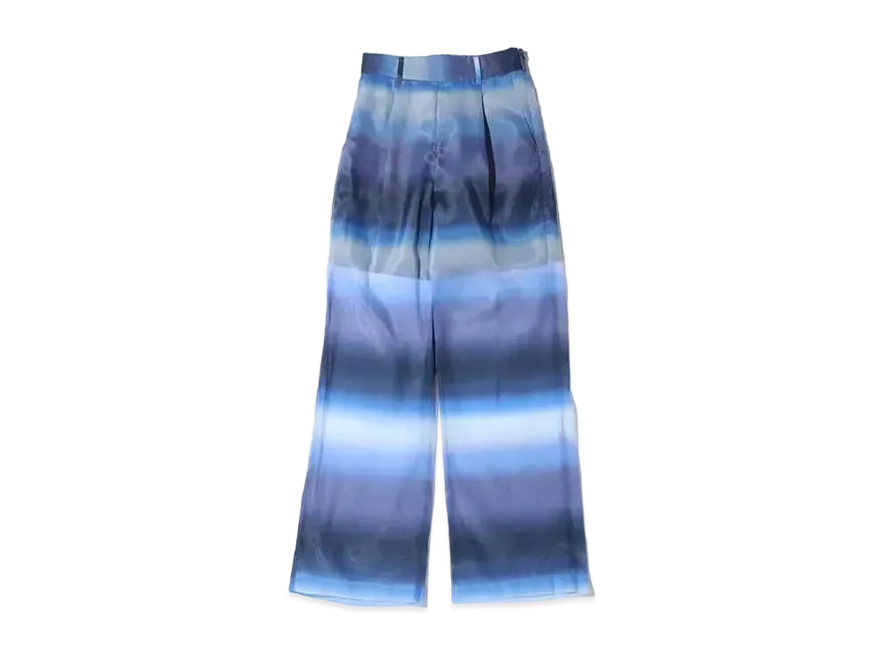 atmos pink Gradient See-Through Pants "Blue"