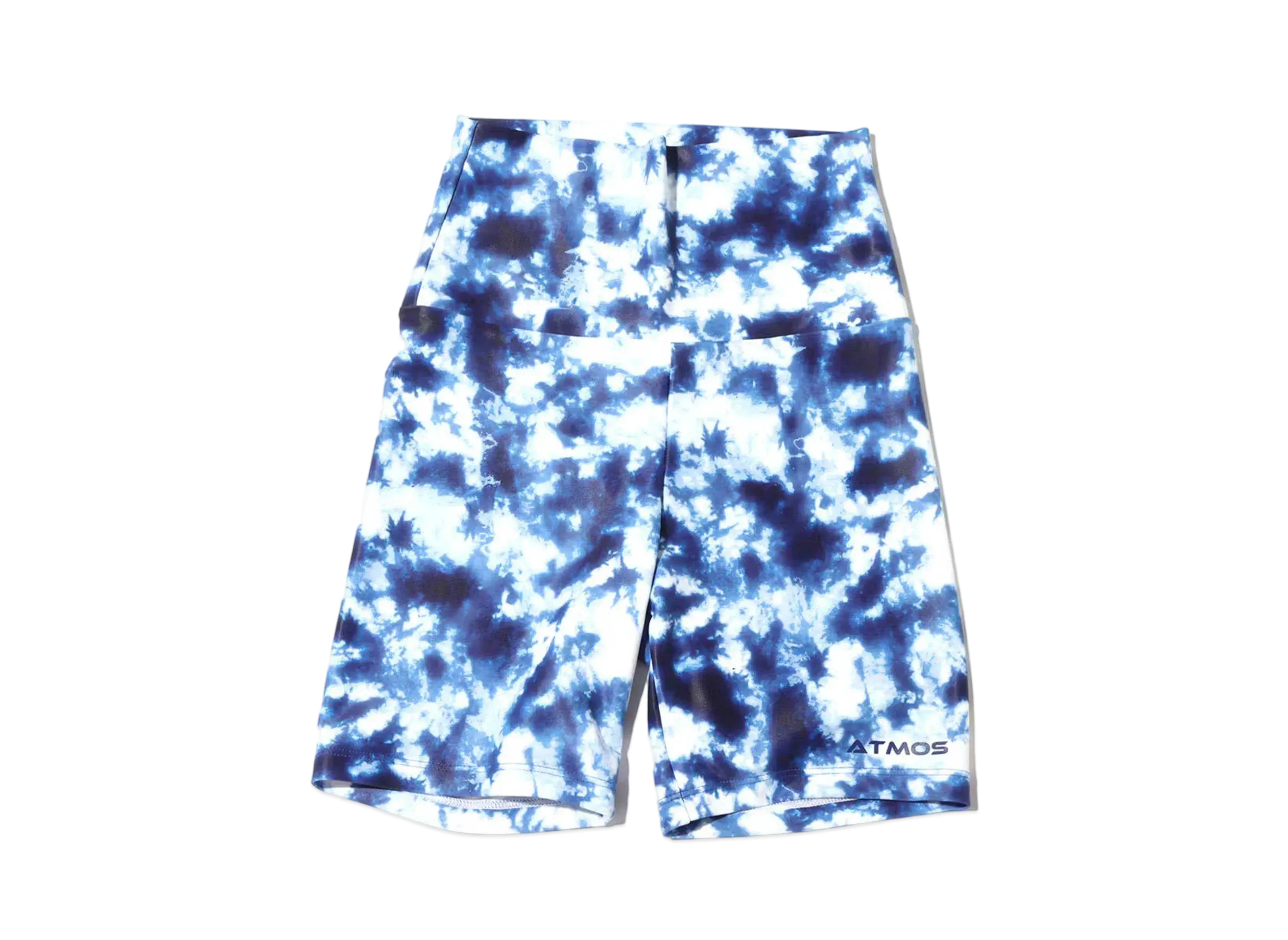 atmos pink Logo Biker Pants "Blue"