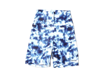 atmos pink Logo Biker Pants "Blue"