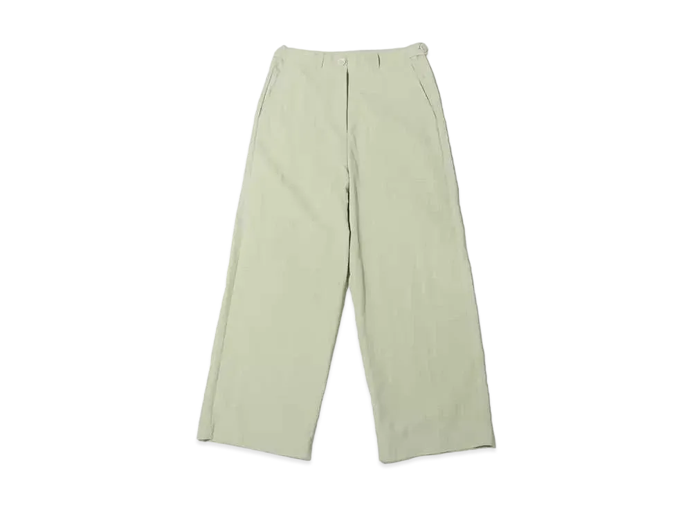 atmos pink Waist Button Nylon Pants "Mint"