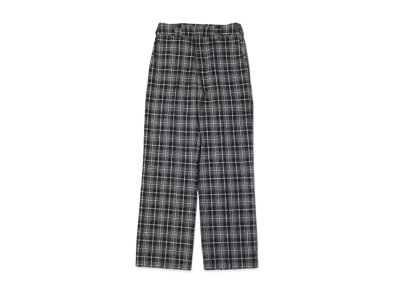 atmos pink Checkered Semi-Wide Pants "Gray"