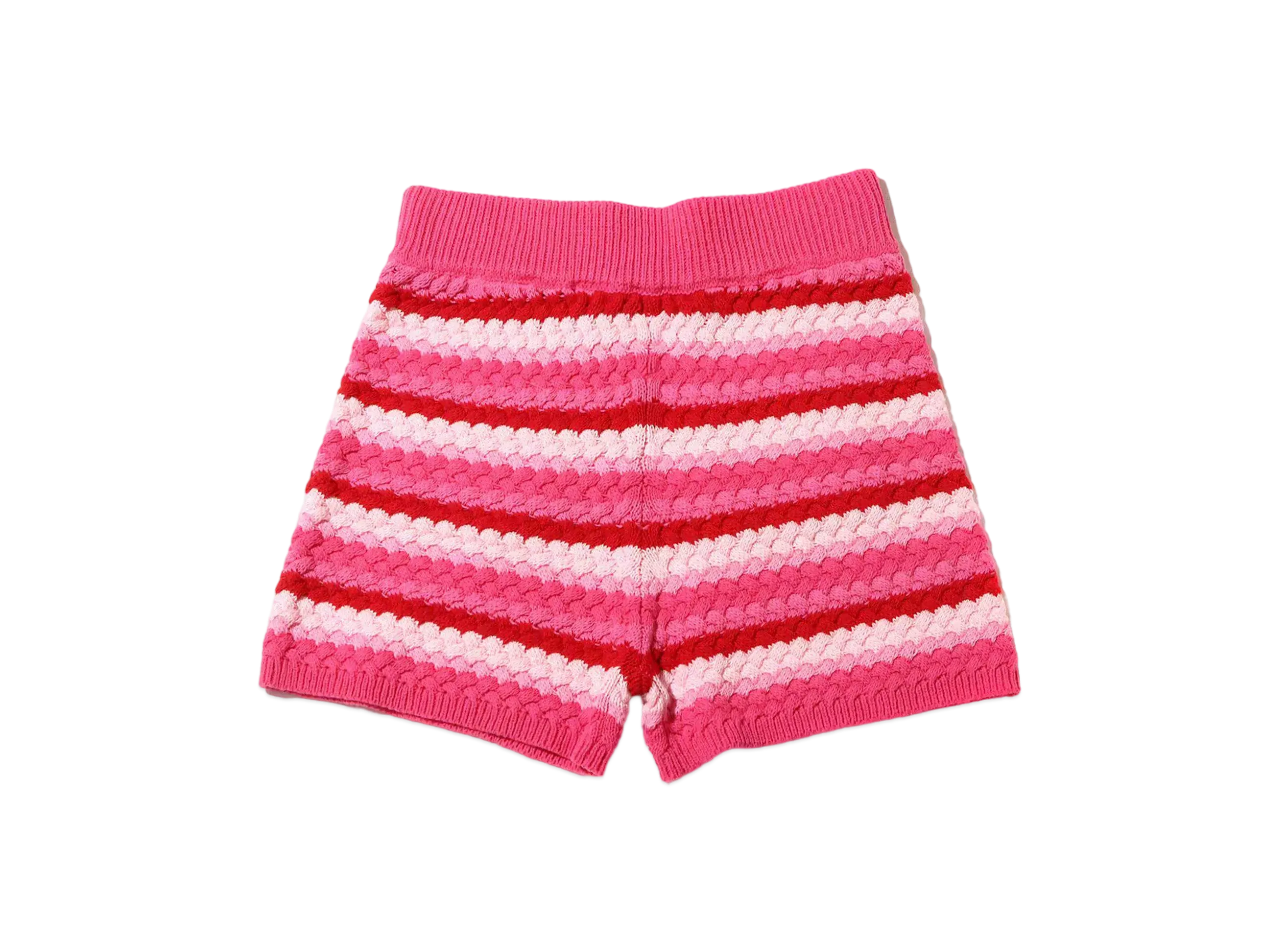 atmos pink Border Knit Shorts "Pink"