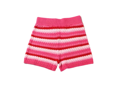 atmos pink Border Knit Shorts "Pink"