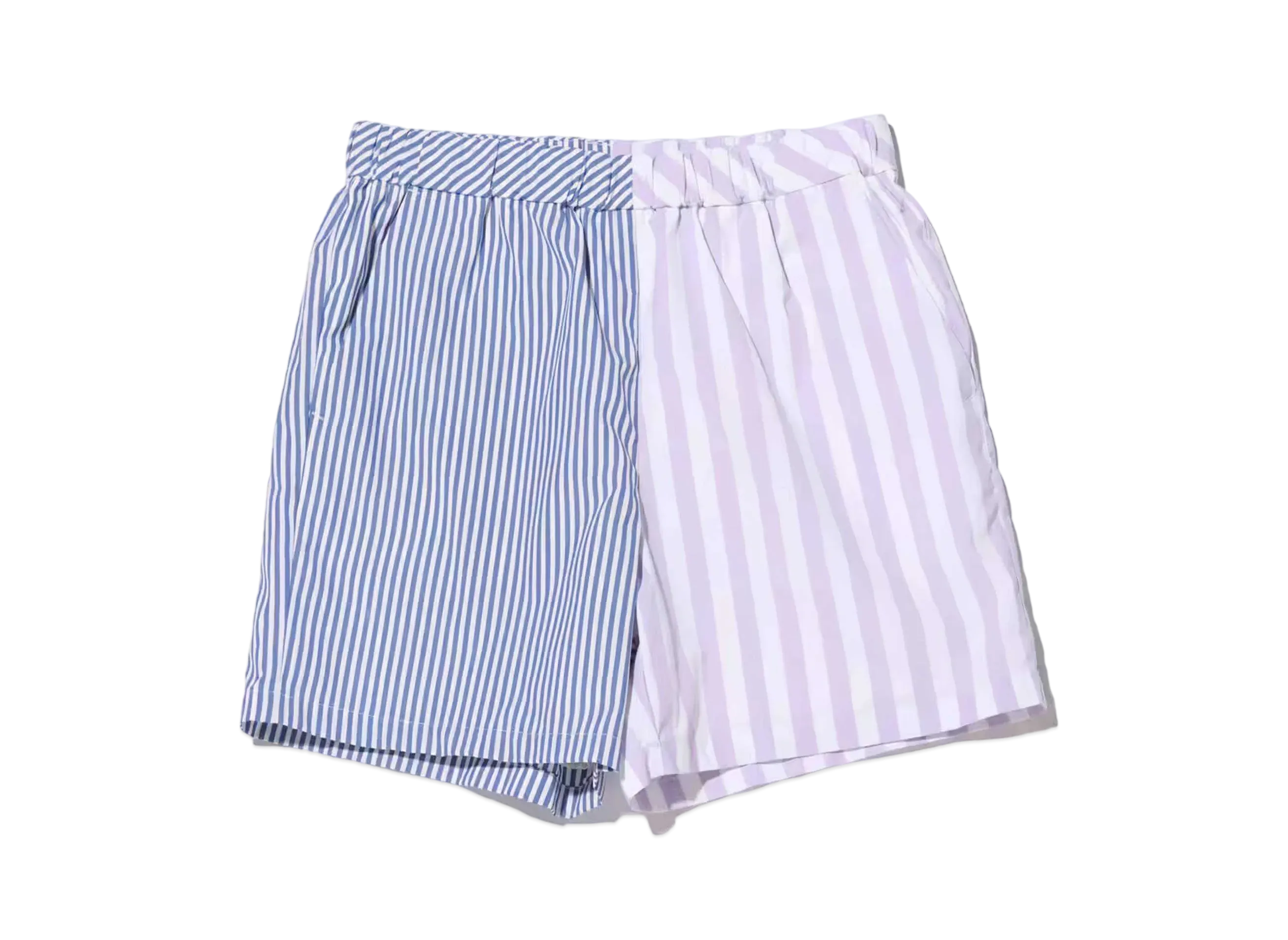atmos pink Docked Striped Shorts "Purple/Bule"