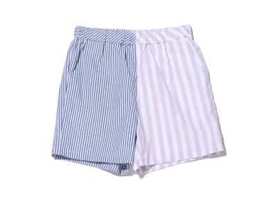atmos pink Docked Striped Shorts "Purple/Bule"