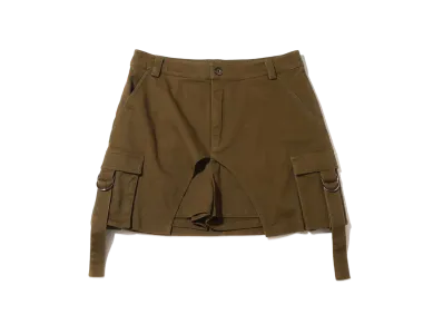atmos pink Design Cargo Culottes "Khaki"