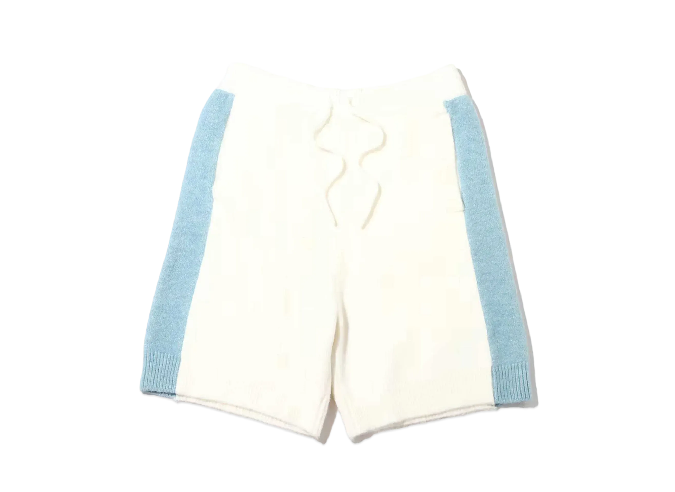 atmos pink x Riehata Bicolor Knit Pants "White"