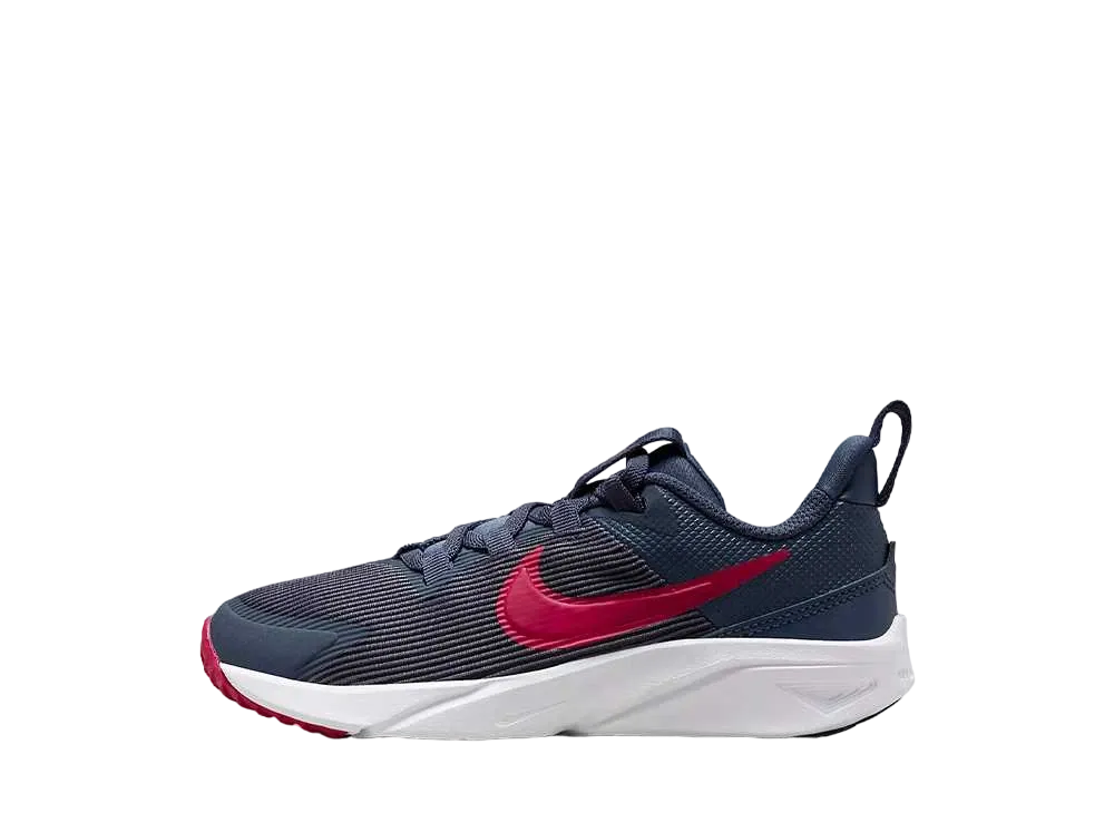 ナイキ PS スターランナー4 "サンダーブルー/ブラック/ホワイト/ジムレッド" (キッズ)