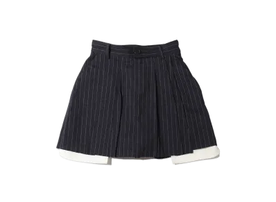 atmos pink Trench Culottes "Stripe"