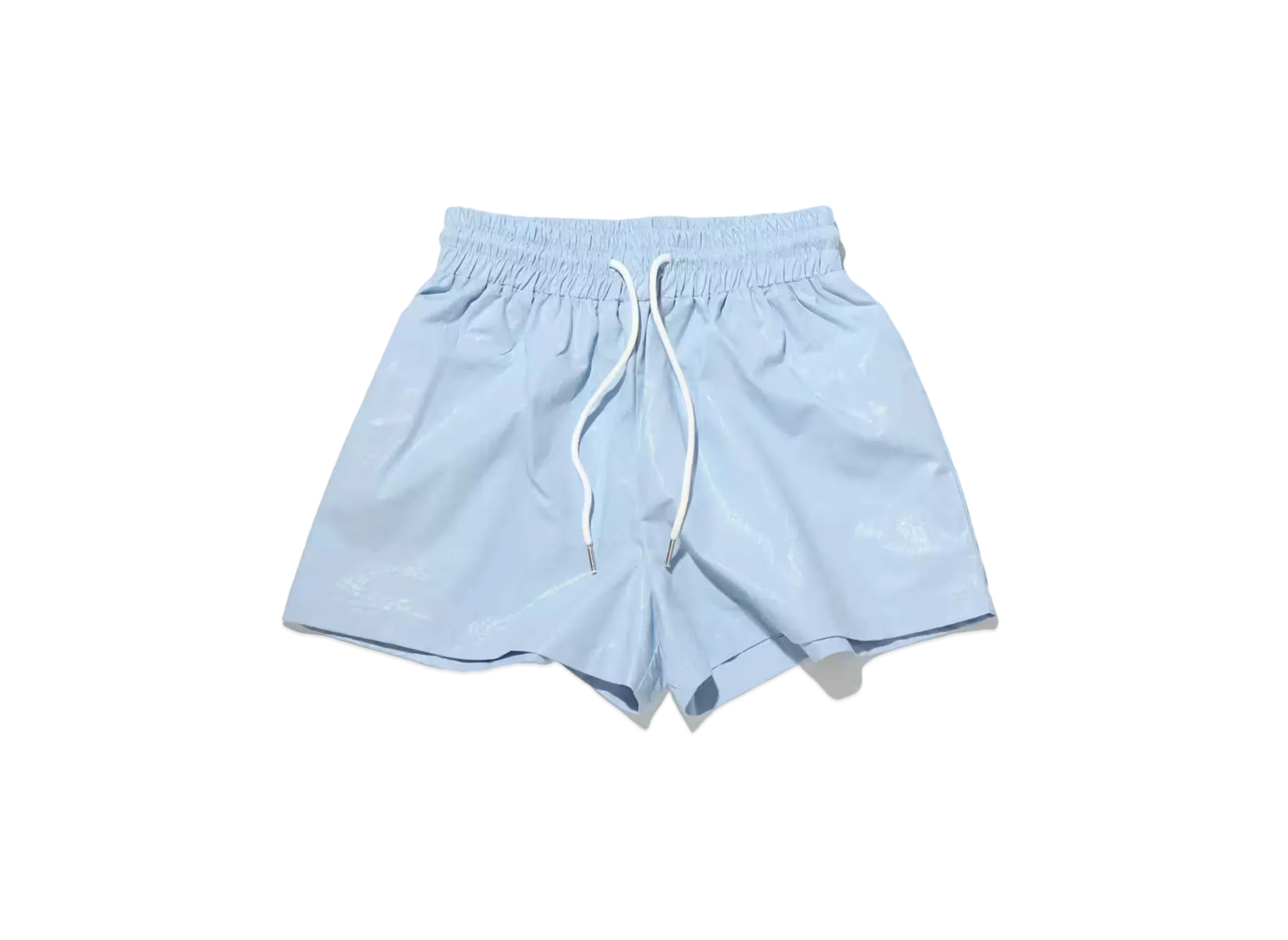 atmos pink Leather Fuu Shorts "Blue"