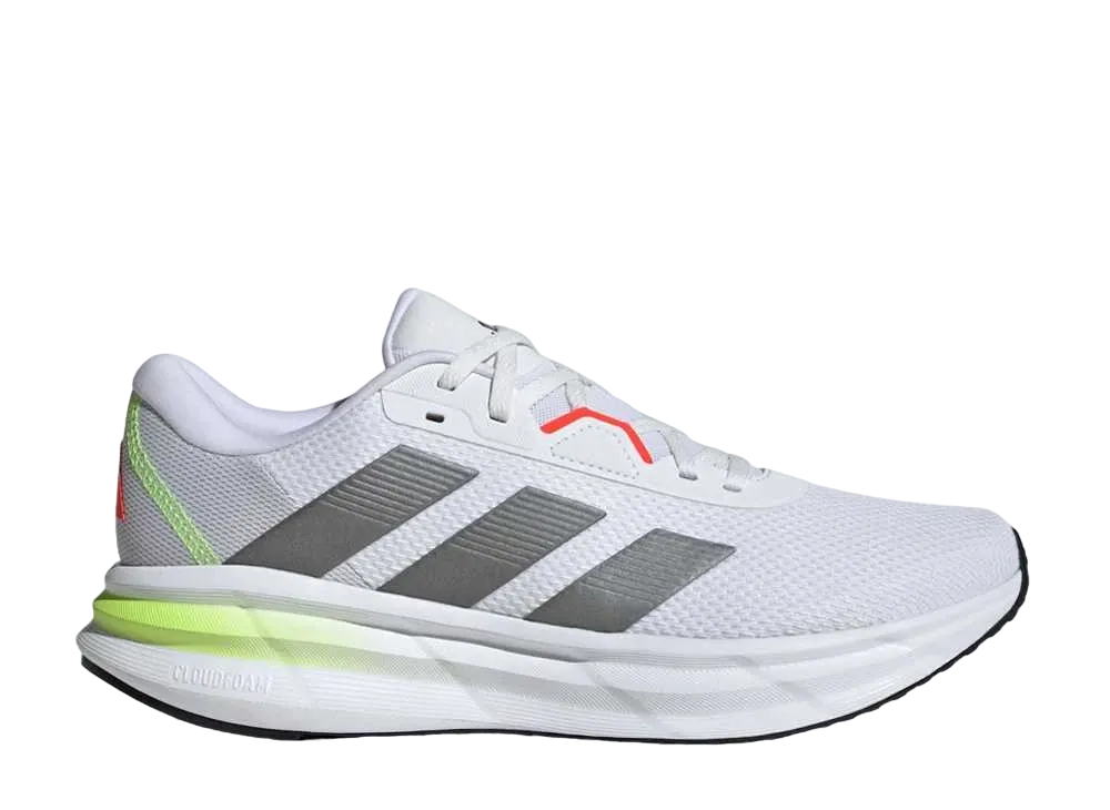 アディダス ギャラクシー7 "フットウェアホワイト/アイアンメタリック/ルシッドレモン"