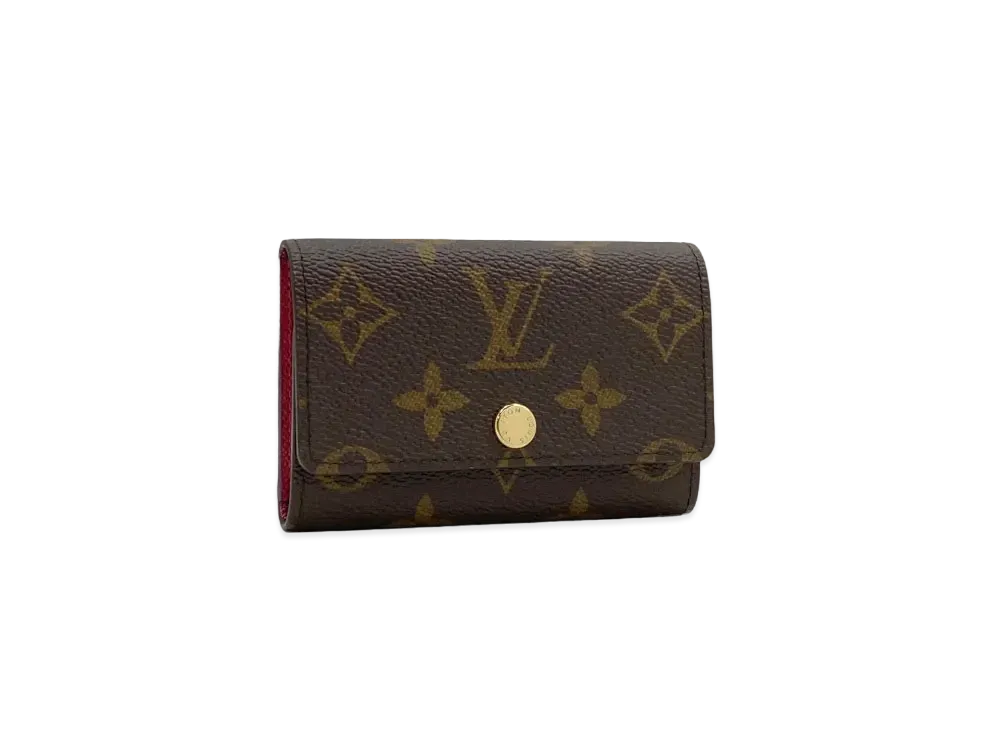 Louis Vuitton 6 Key Holder Monogram "Fuchsia"