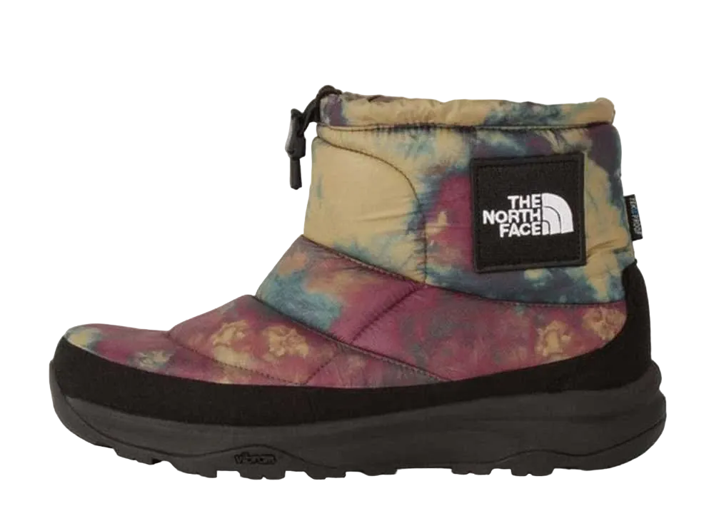 The North Face Nuptse Bootie Waterproof Logo Short SE "Ice Dyed Print/TNF Black"