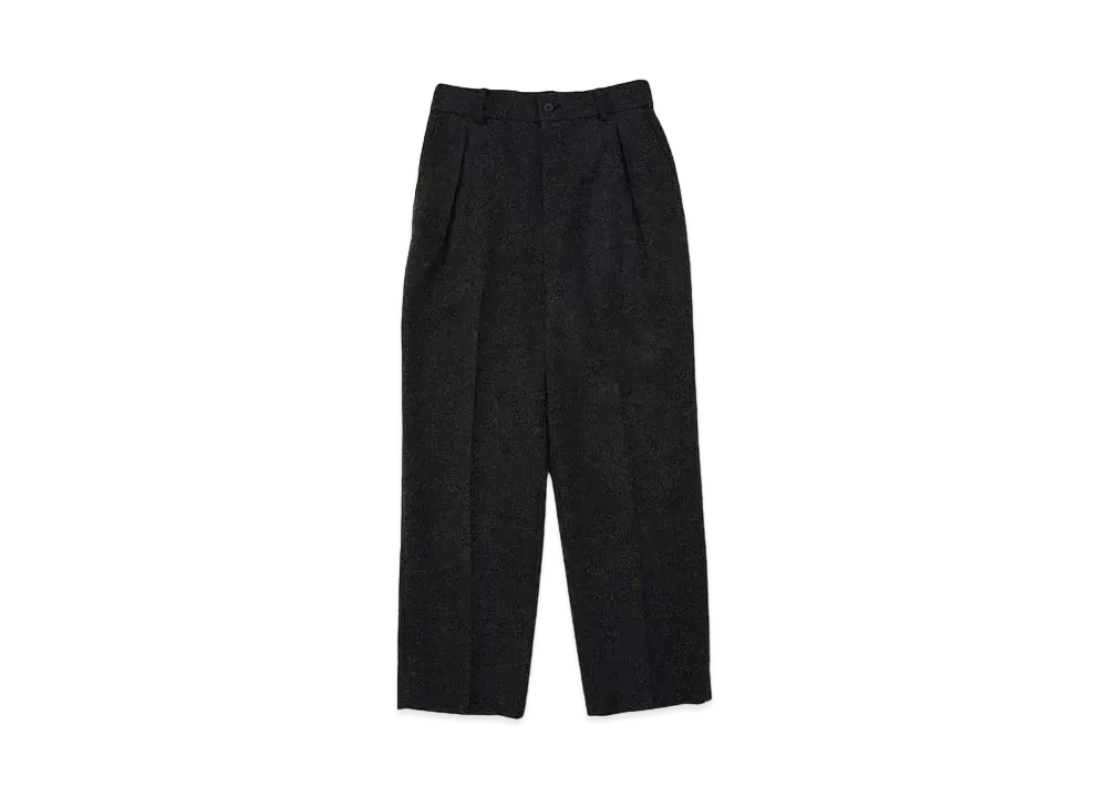 DIGAWEL In tuck Pants "Charcoal Gray"