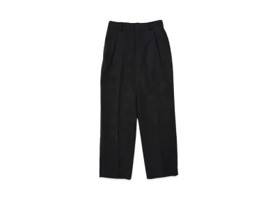 DIGAWEL In tuck Pants "Charcoal Gray"