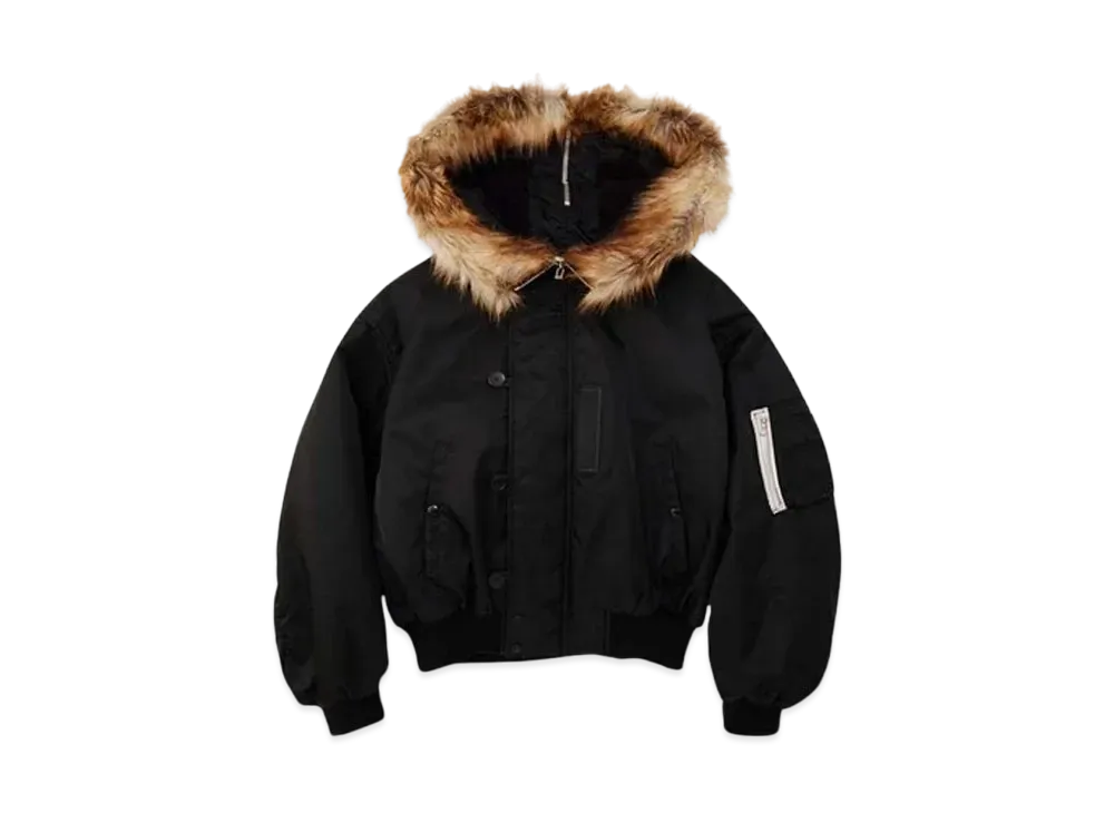 DIGAWEL N-2B Jacket 1 "Black"