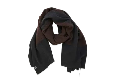 DIGAWEL Stole (Fulling/Milling) "Charcoal Gray/Green"
