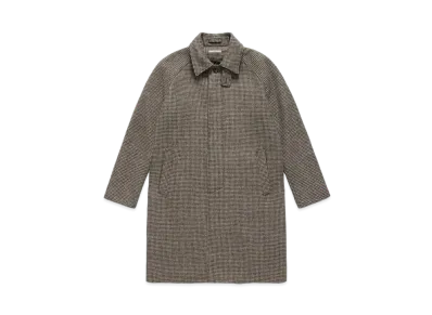 JJJJound Relaxed Wool Jacket "Brown Houndstooth"