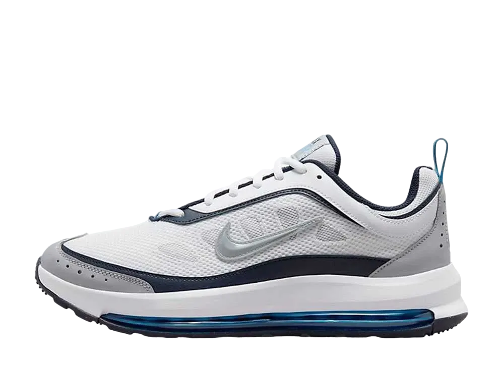 ナイキ エアマックス "ホワイト/ウルフグレー/オブシディアン/ユニバーシティブルー"