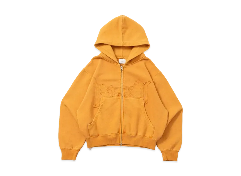 BLESS U Bless U Pigment Zip Hoodie 