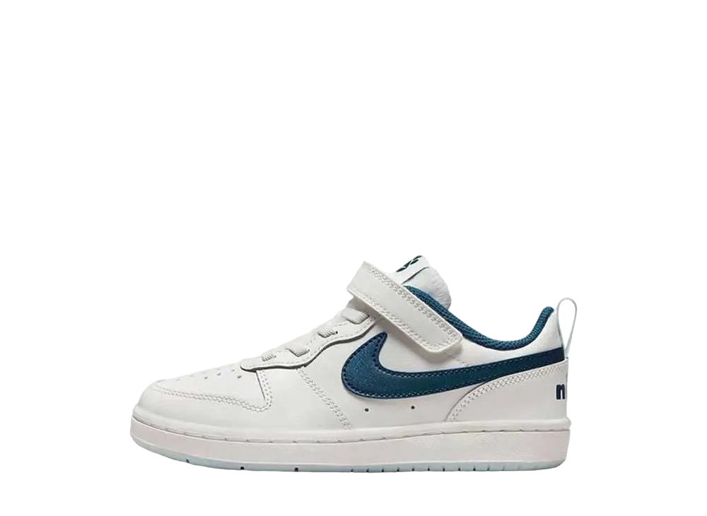 ナイキ PS コートボロー ロー2 SE "サミットホワイト/バレリアンブルー" (キッズ)