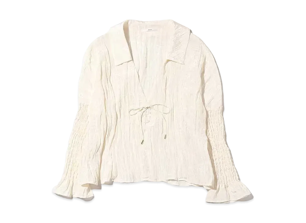 atmos pink Amiage Blouse "Navy"