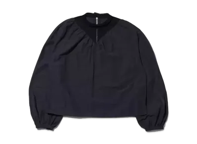 atmos pink Mesh Kirikae Blouse "Navy"