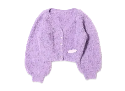 atmos pink x Girls Girls Mohair Cardigan "Lavender"