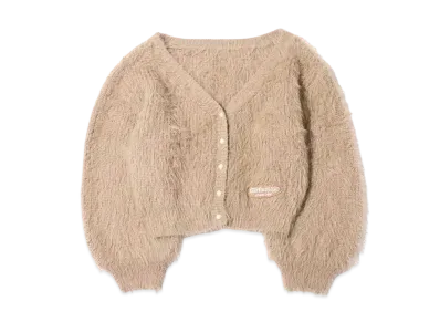 atmos pink x Girls Girls Mohair Cardigan "Beige"
