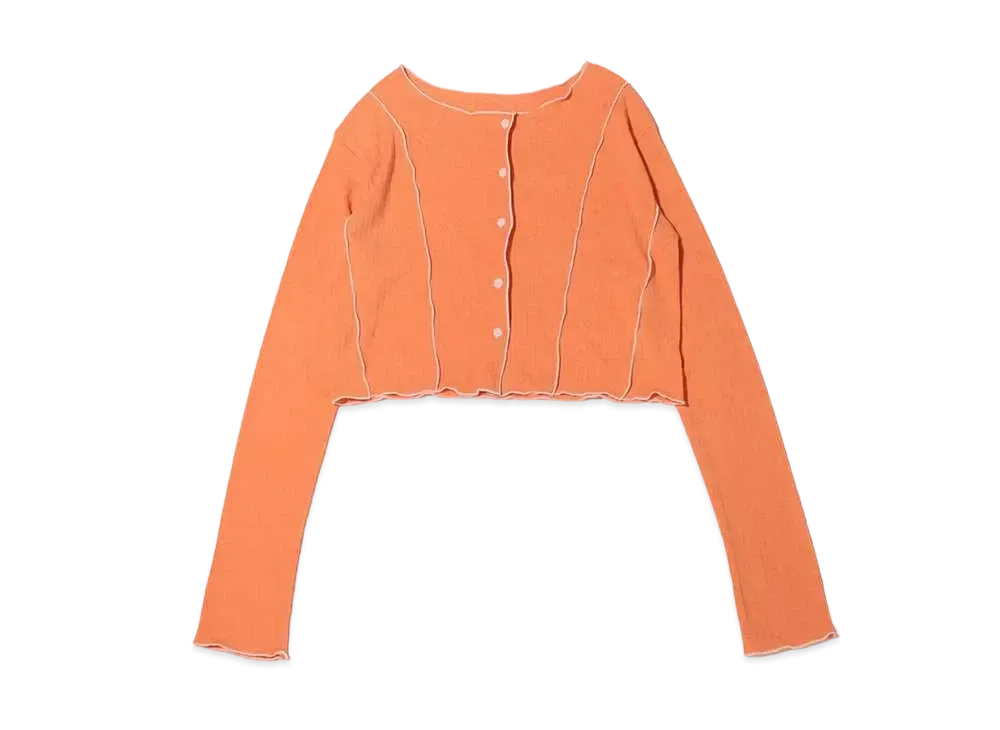 atmos pink Mellow Cardigan Tops "Orange"