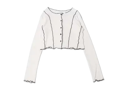 atmos pink Mellow Cardigan Tops "White"