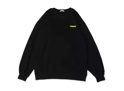 atmos pink Logo Long T "Black"