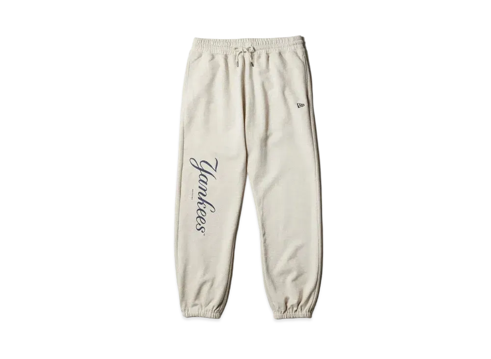 NEW ERA MLB Apparel Fleece Sweatpants New York Yankees "Oatmeal"