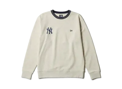 NEW ERA MLB Apparel Fleece Sweat Crewneck New York Yankees "Oatmeal"