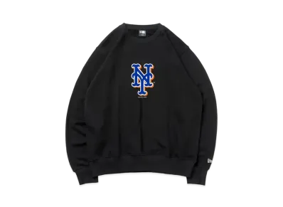 NEW ERA MLB Apparel Fleece Sweat Crewneck New York Mets "Black"