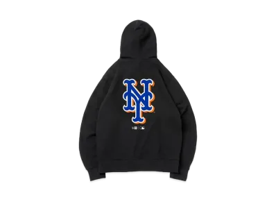 NEW ERA MLB Apparel Fleece Sweat Pullover Hoodie New York Mets "Black"