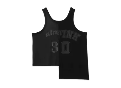 atmos pink Mesh Docking Tank Top "Black"