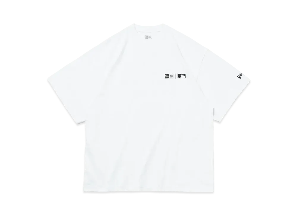 NEW ERA MLB Apparel Short Sleeve Oversized Cotton T-Shirt "White"