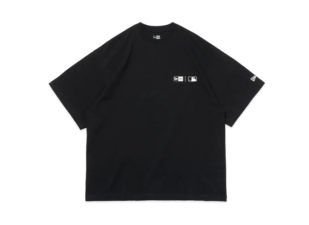 NEW ERA MLB Apparel Short Sleeve Oversized Cotton T-Shirt "Black"