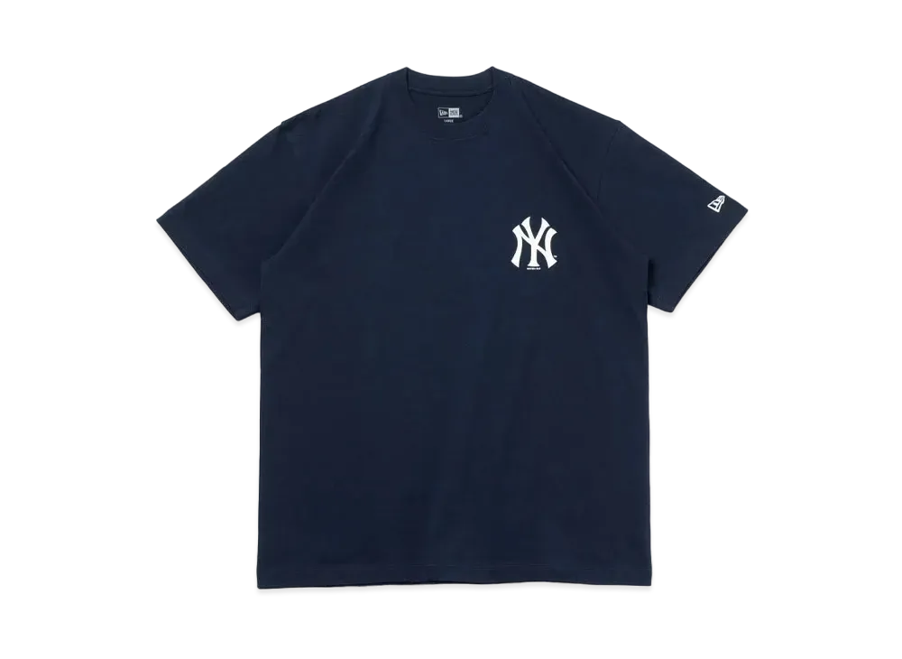 NEW ERA MLB Apparel Regular Fit Short Sleeve Cotton T-Shirt World Series New York Yankees "Navy"