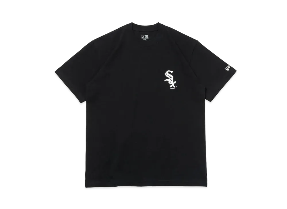 NEW ERA MLB Apparel Regular Fit Short Sleeve Cotton T-Shirt World Series Chicago White Sox "Black"