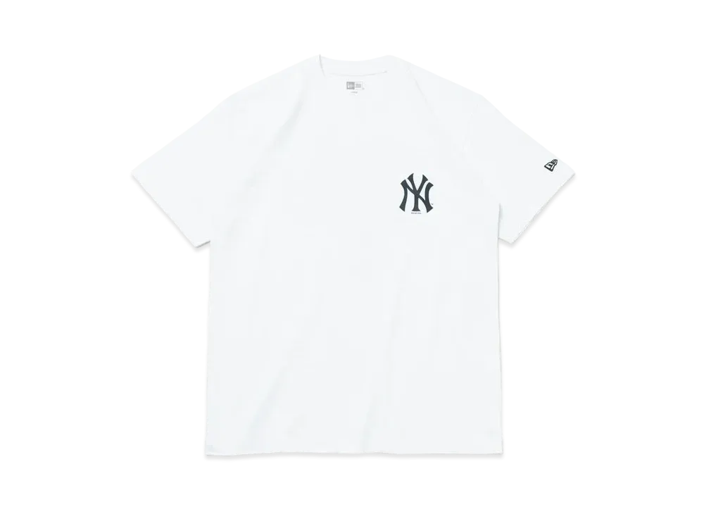 NEW ERA MLB Apparel Regular Fit Short Sleeve Cotton T-Shirt World Series New York Yankees "White"