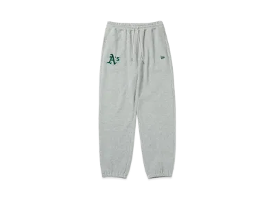 NEW ERA MLB Apparel Fleece Sweatpants Oakland Athletics "Gray"