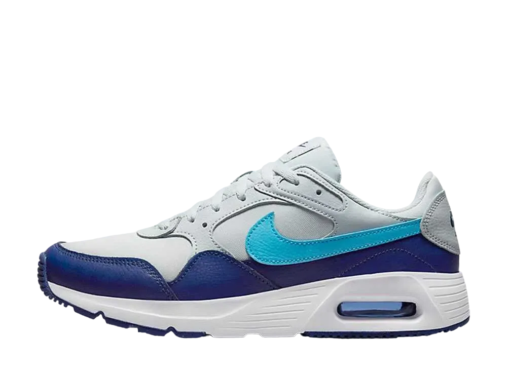 ナイキ エアマックス SC "ピュアプラチナ/ブルーライトニング/ホワイト/ディープロイヤルブルー"