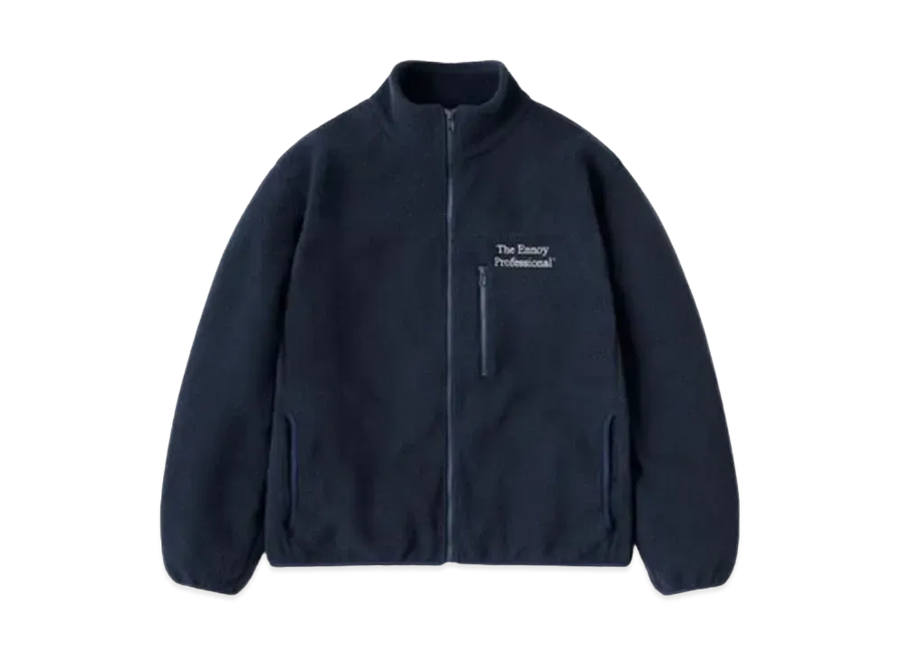 ENNOY 22AW Polartec City Fleece Jacket "Navy/White" AW22BRENJK01LP