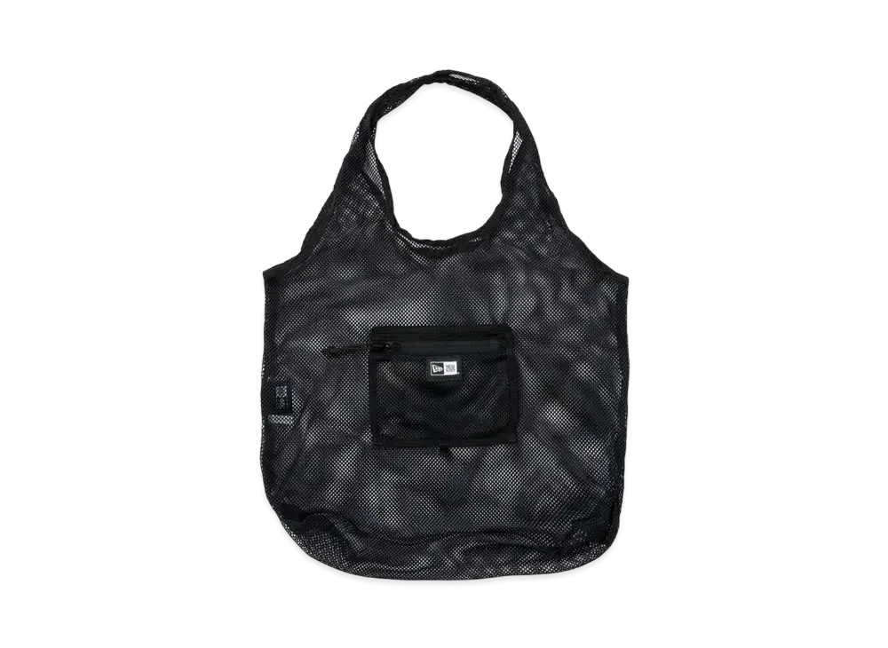 NEW ERA Eco Tote Bag 22L Packable Mesh "Black"